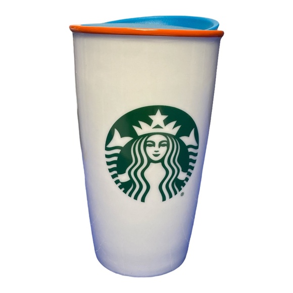2019 Disney Parks Magic Kingdom Starbucks Ceramic Travel Tumbler - Picture 2 of 2